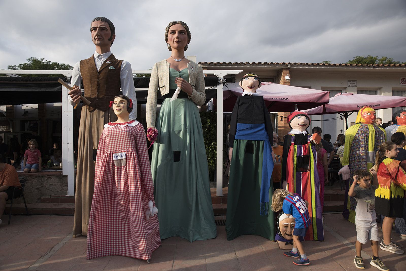 Ballada de Gegants i presentació oficial dels Gegants de Valldoreix durant la Festa Major de Valldoreix . FOTO: Bernat Millet.