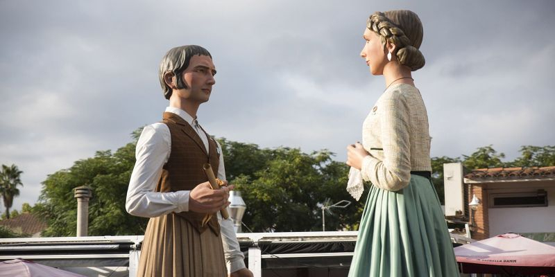 Ballada de Gegants i presentació oficial dels Gegants de Valldoreix durant la Festa Major de Valldoreix . FOTO: Bernat Millet.