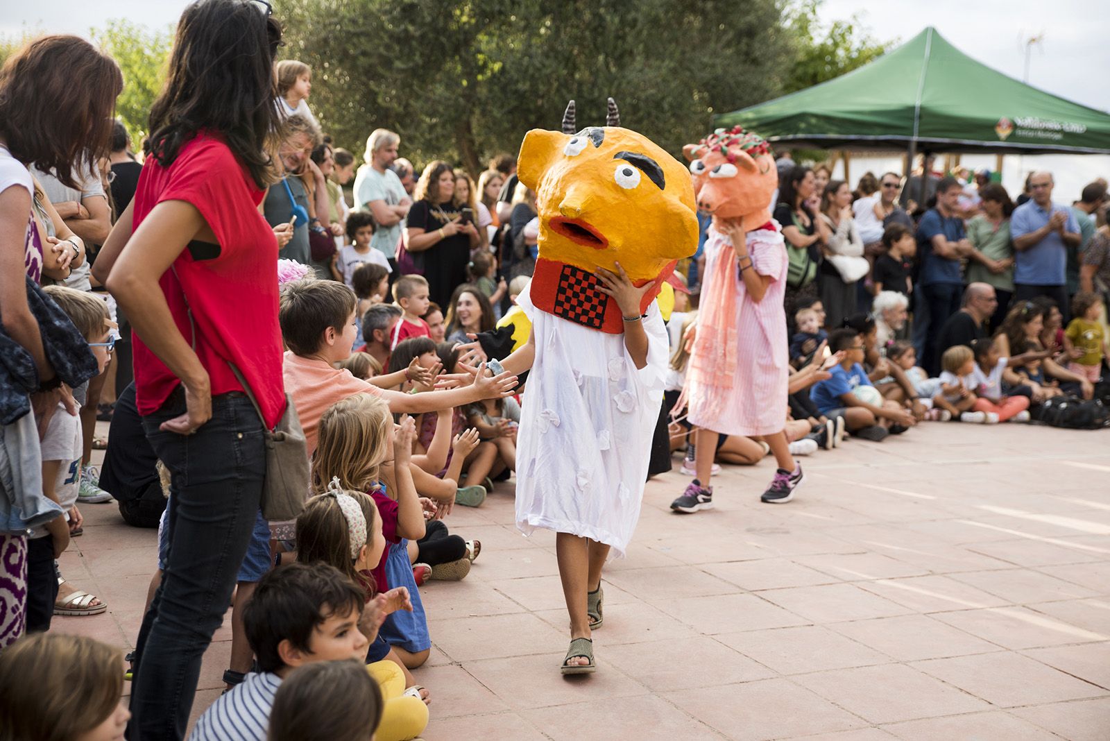 Ballada de Gegants i presentació oficial dels Gegants de Valldoreix durant la Festa Major de Valldoreix . FOTO: Bernat Millet.