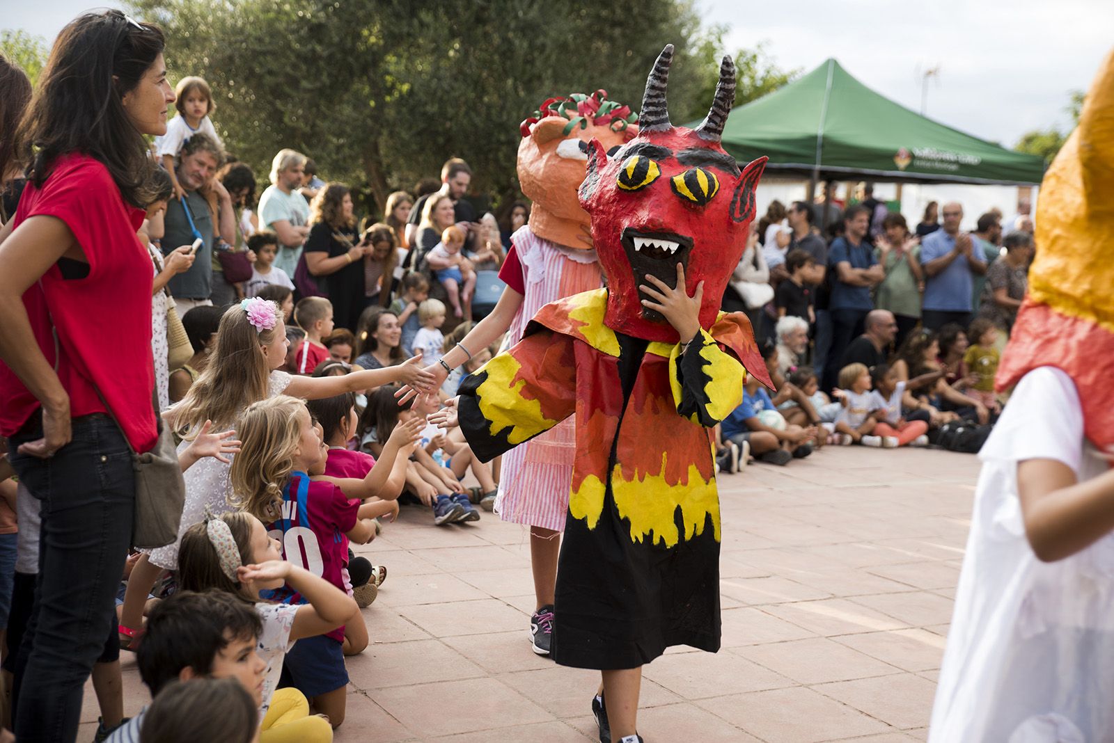 Ballada de Gegants i presentació oficial dels Gegants de Valldoreix durant la Festa Major de Valldoreix . FOTO: Bernat Millet.