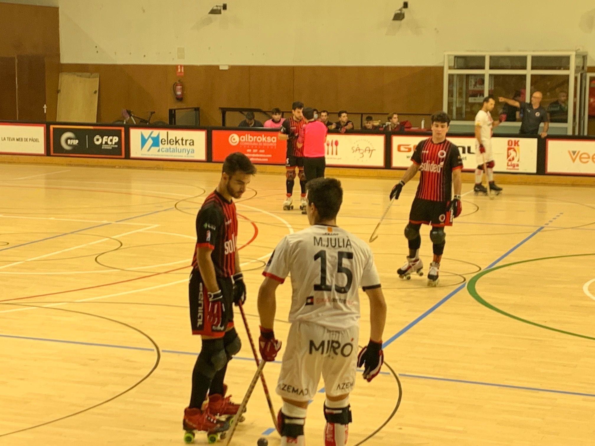 El PHC Sant Cugat perd el primer partit de l'OK Lliga vers el Reus Deportiu. FOTO: Nielo Ballart