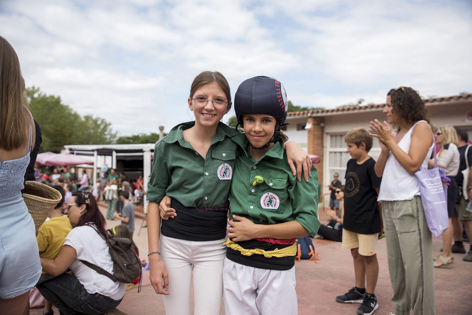 Trobada Castellera de Festa Major de Valldoreix. FOTO: Bernat Millet.