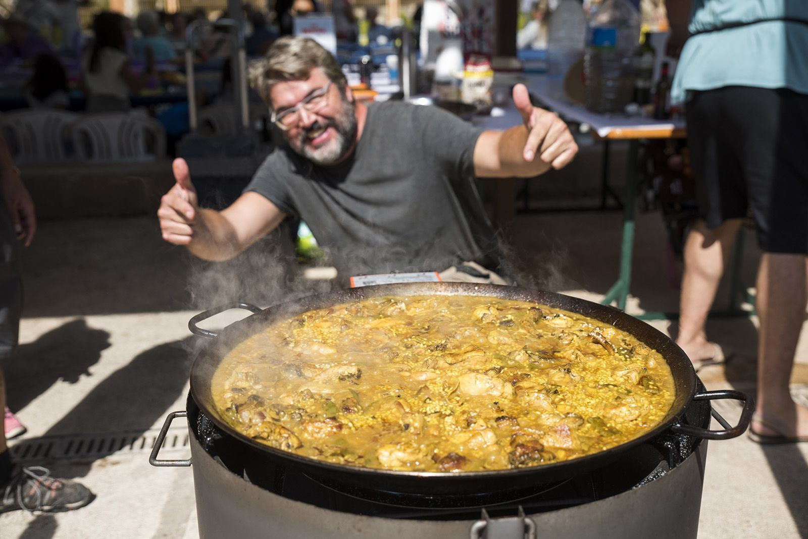 Concurs de paelles de Festa Major de Valldoreix. FOTO: Bernat Millet.