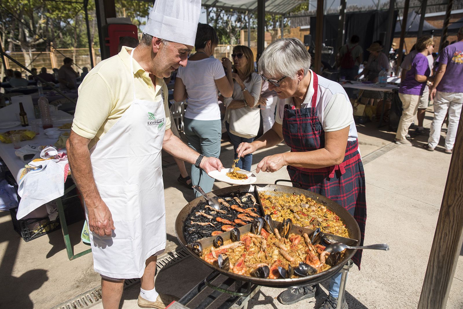 Concurs de paelles de Festa Major de Valldoreix. FOTO: Bernat Millet.
