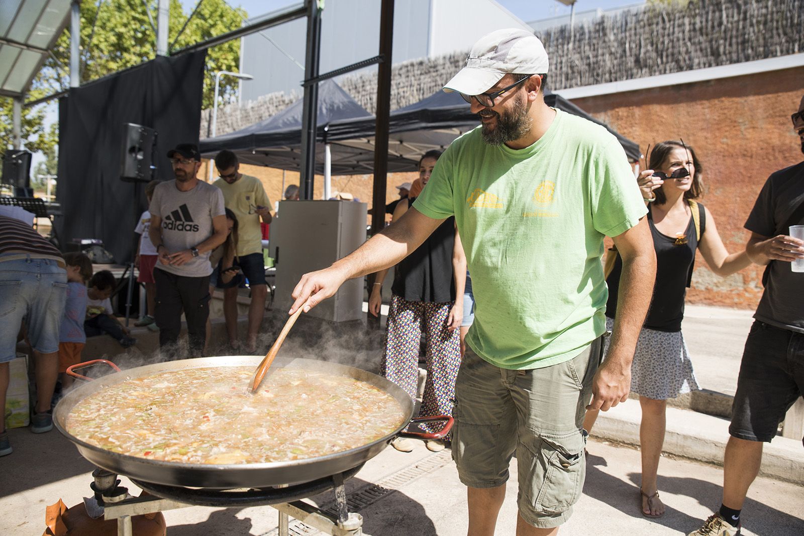Concurs de paelles de Festa Major de Valldoreix. FOTO: Bernat Millet.