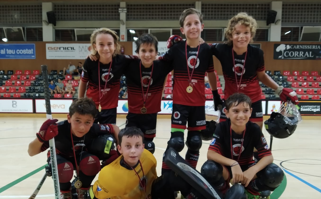 Un dels equips del Solideo PHC Sant Cugat que ha participat en el Torneig Ciutat de Sant Cugat. FOTO: Cedida