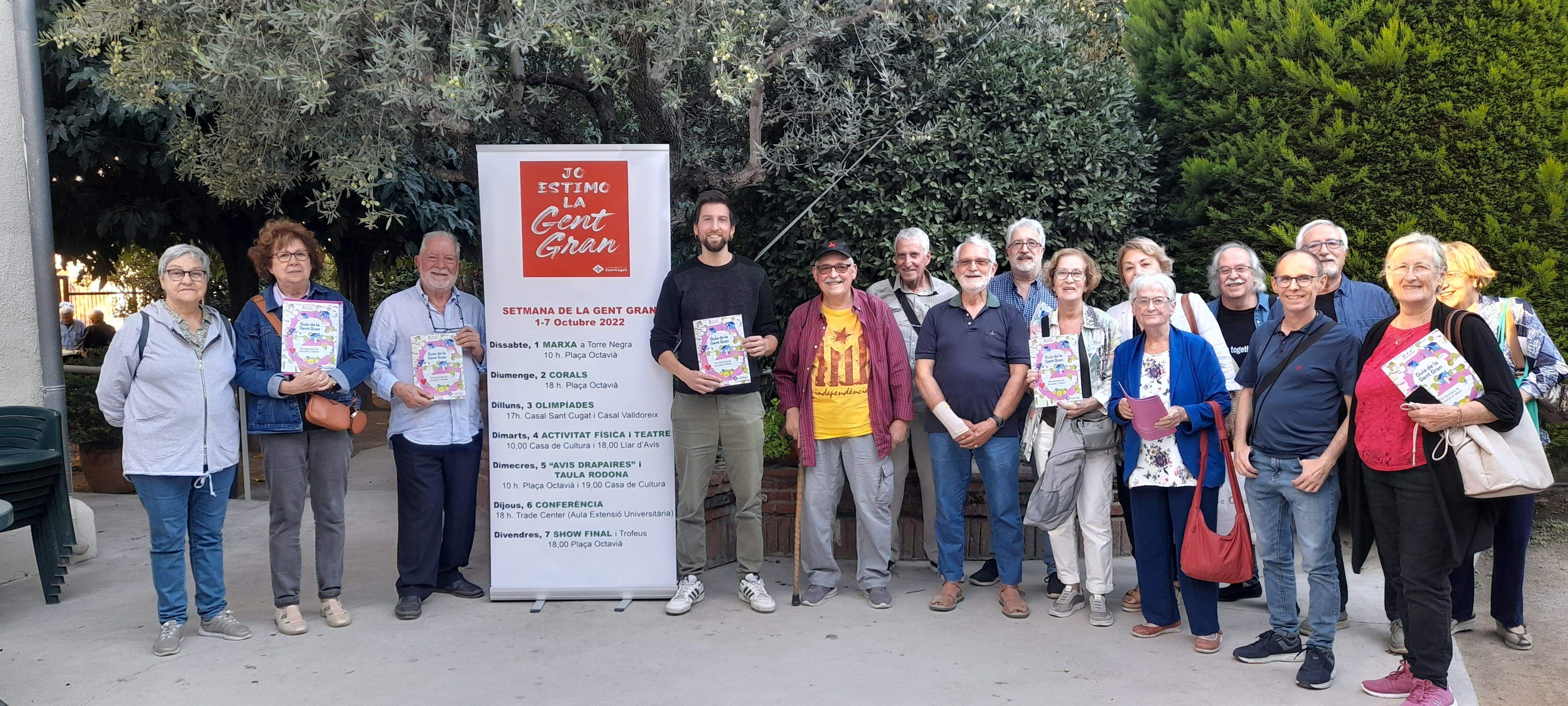 Presentació de la Setmana de la Gent Gran. FOTO: Cristina Cabasés