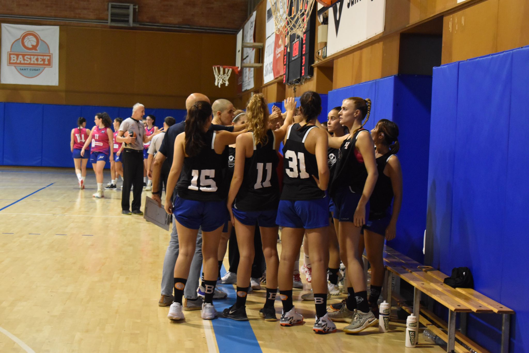 El Qbasket Sant Cugat va perdre en el debut a 2a Catalana. FOTO: Cedida