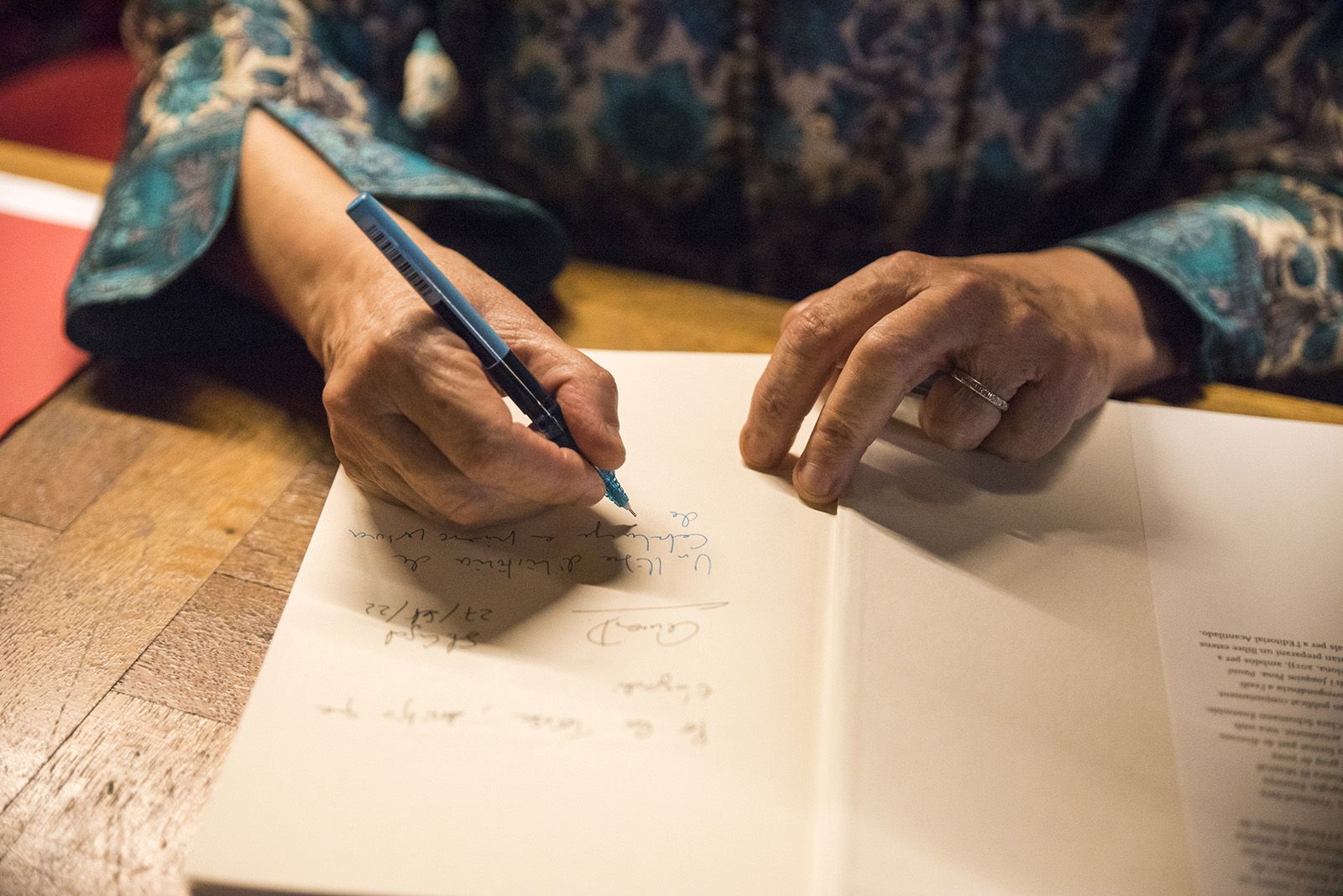 Presentació del llibre "Correspondència entre Pau Casals i Josep Tarradellas, Antoni Rovira i Virgili, Ventura Gassol i Adrià Gual" de les escriptores Anna Dalmau i Anna Mora. FOTO: Bernat Millet.