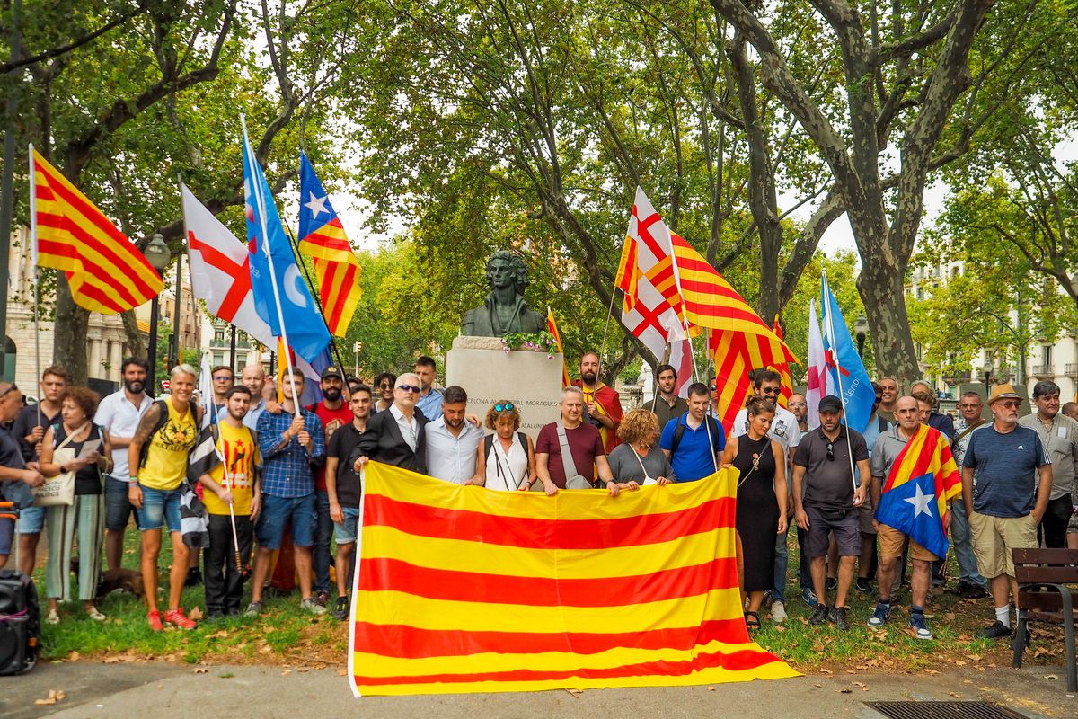 El Front Nacional a l'11 de Setembre FOTO: Front Nacional