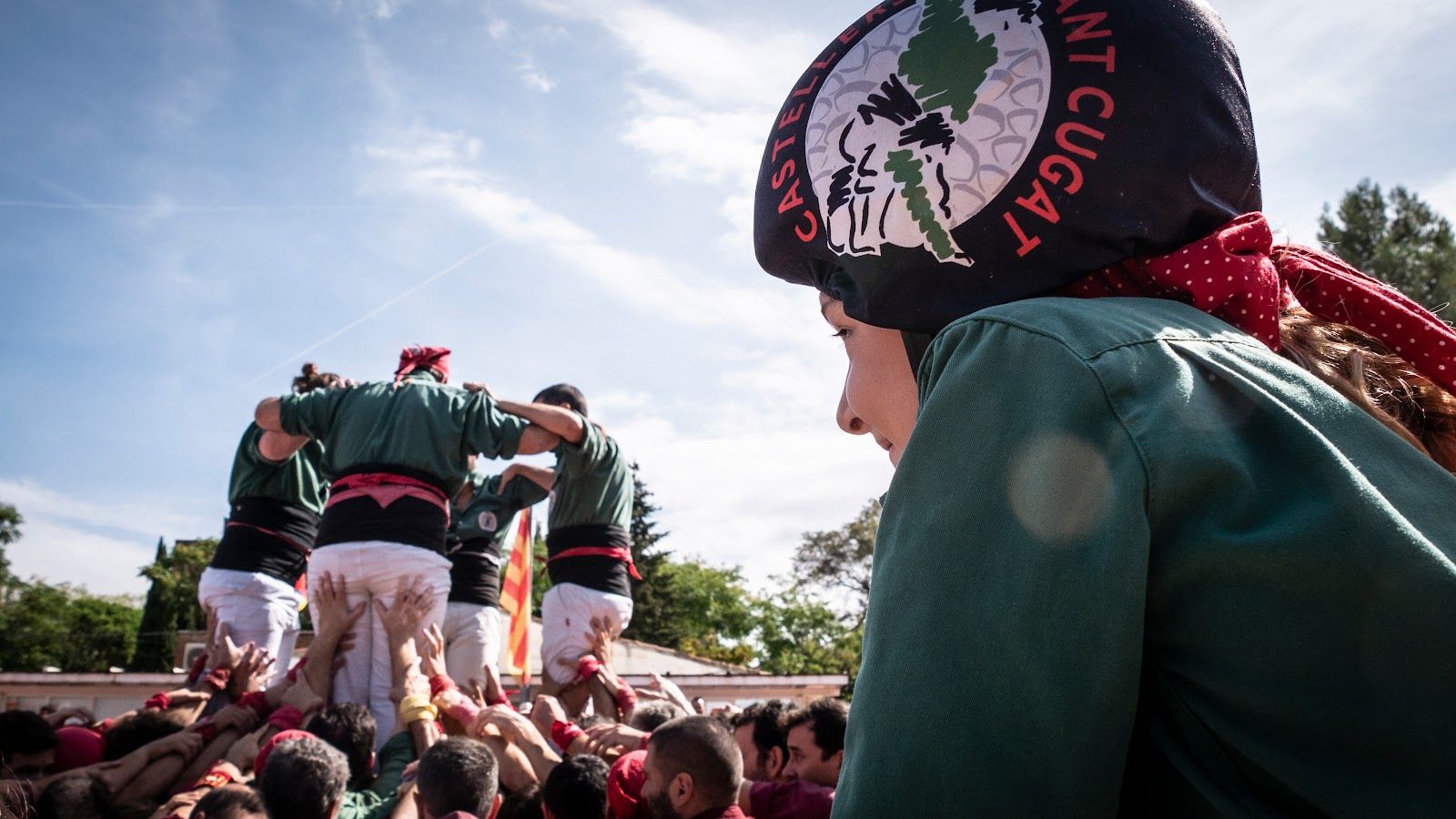 Preparant el 4d8 a Valldoreix. FOTO: Toni Curcó
