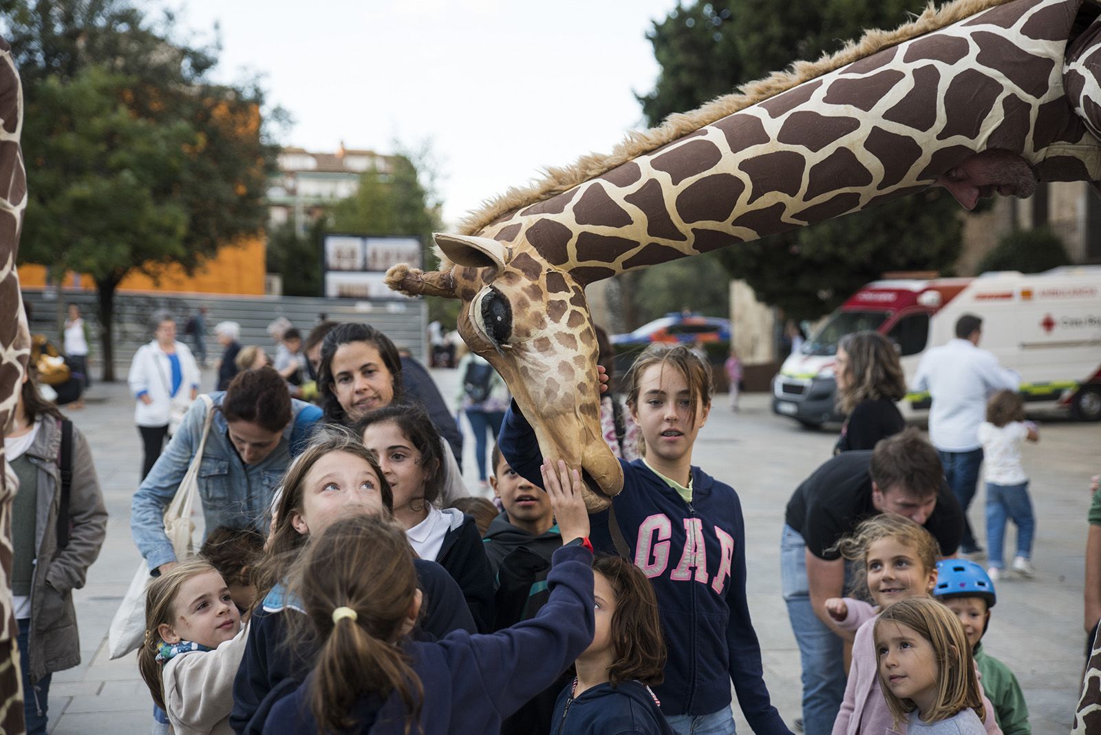 Cercavila musical amb Els Girafes. FOTO: Bernat Millet.