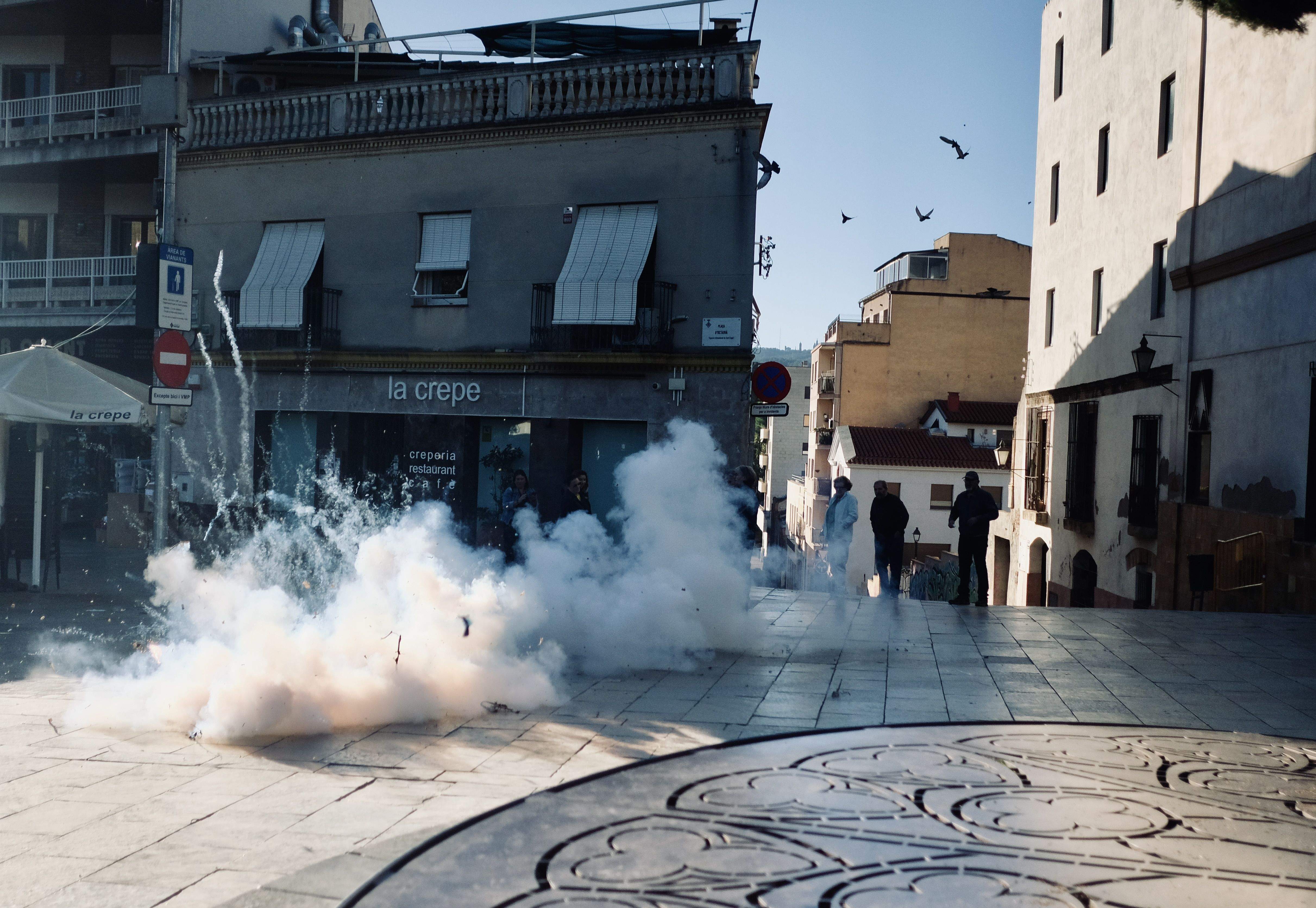 Despertar amb Trabucaires i Diables. FOTO: Ale Gómez
