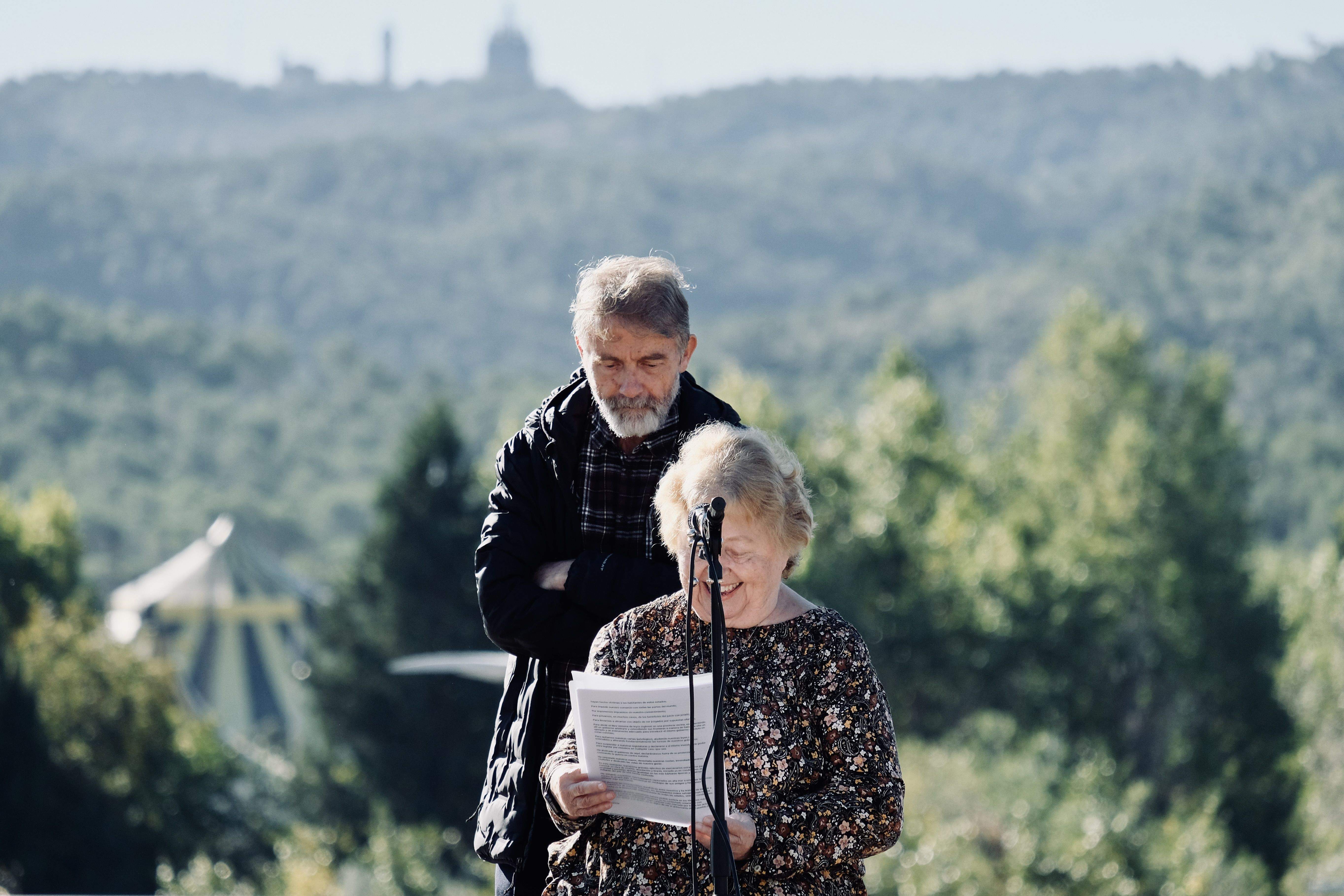 Lectura de fragments de diverses declaracions d'independència. FOTO: Ale Gómez