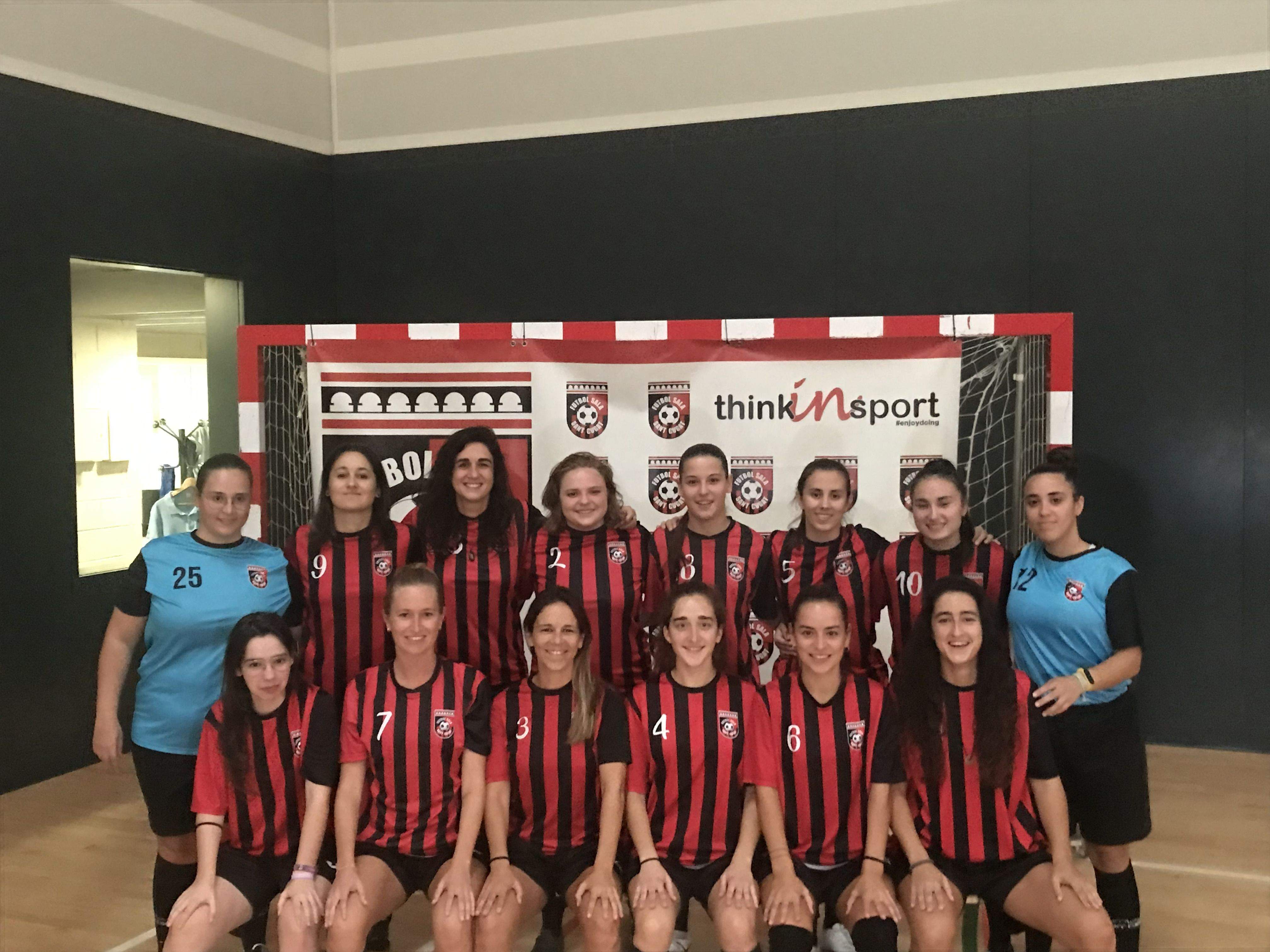 El primer equip femení del FS Sant Cugat competeix en la Divisió d'Honor. FOTO: Oriol Hermosilla