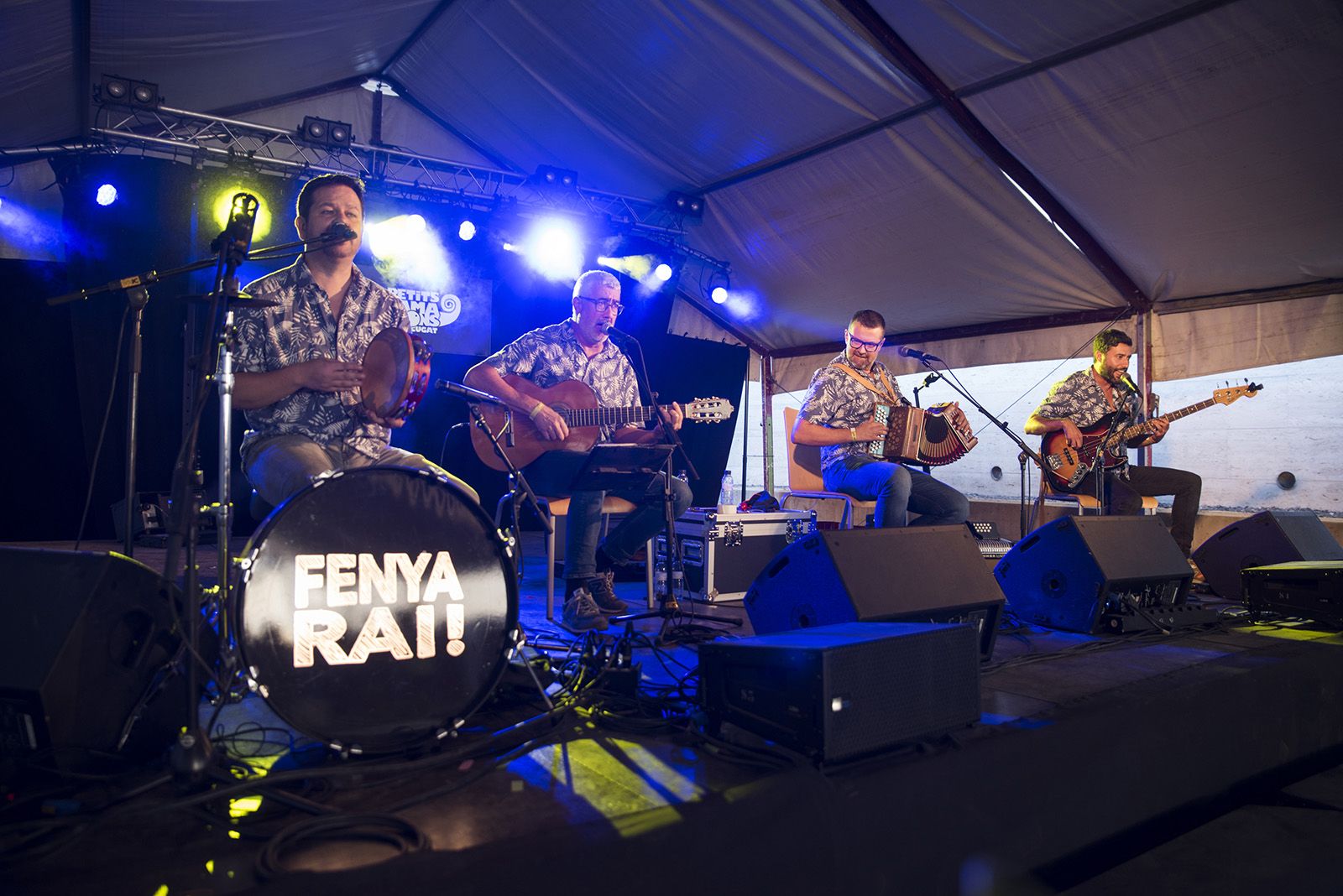 Concert de "Fenya Rai!" al Pati. FOTO: Bernat Millet.