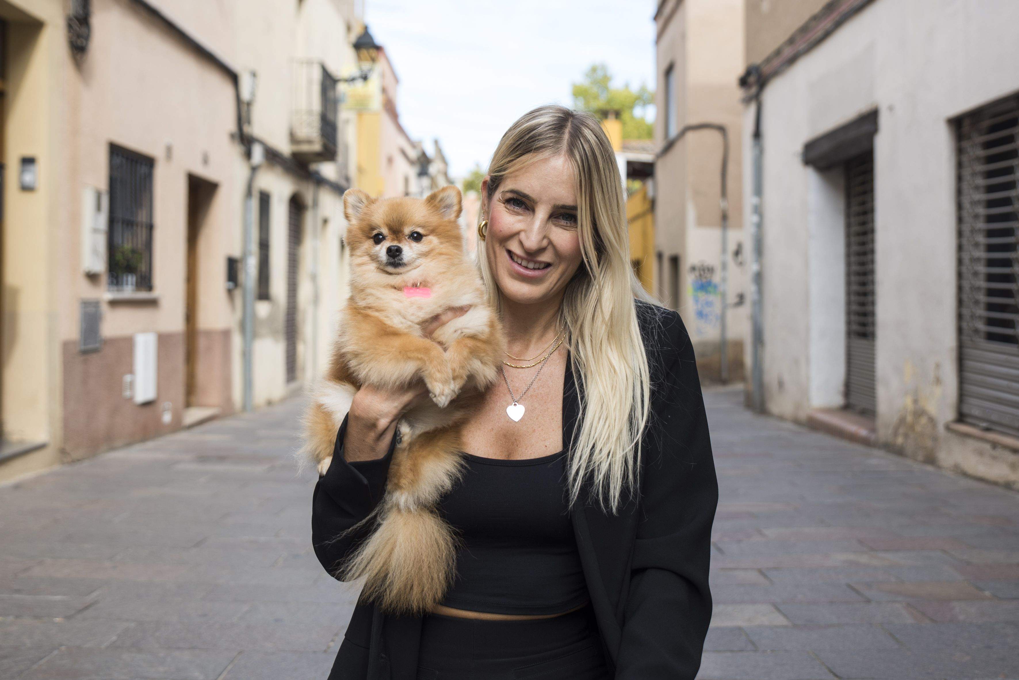 Sandra Garcia i Coco a les instal·lacions del TOT. FOTO: Bernat Millet