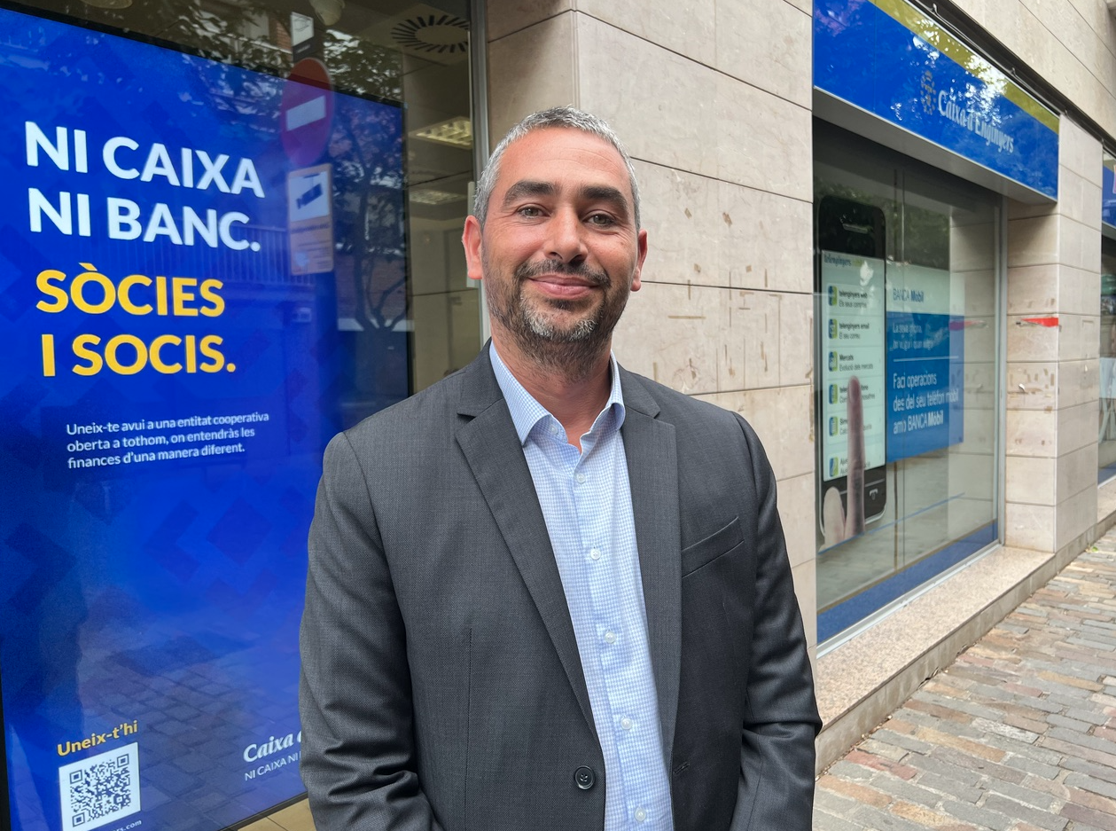Jordi Zafra, director de l'oficina de Caixa d'Enginyers FOTO: TOT Sant Cugat