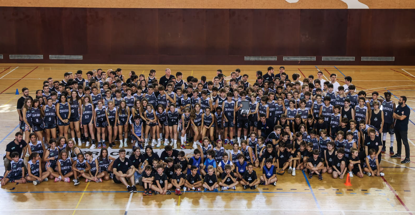 Més de 300 jugadors defensen la samarreta del Qbasket Sant Cugat aquesta temporada. FOTO: Ajuntament