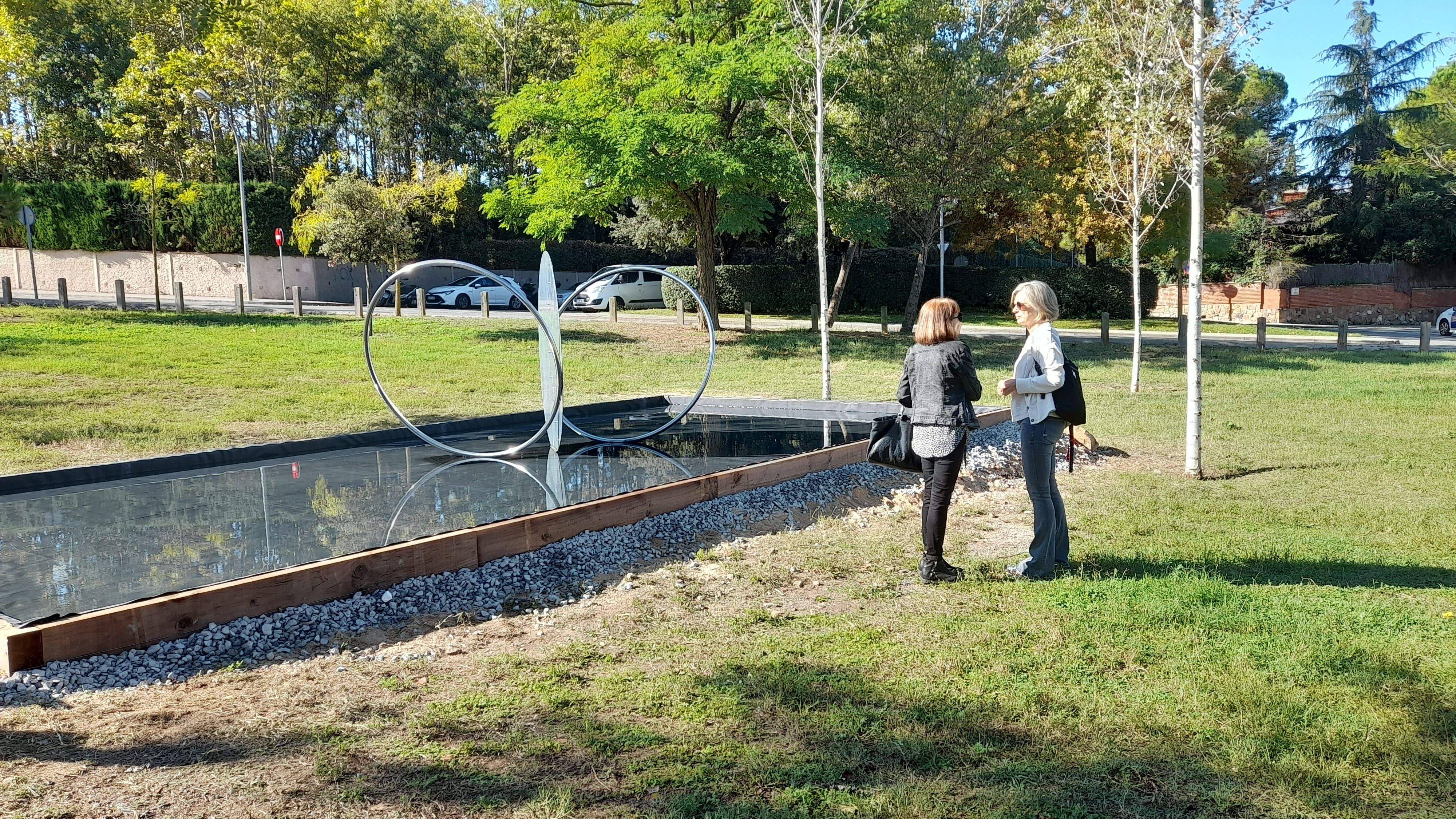 Escultures al parc de Sant Cebrià. FOTO: Cristina Cabasés