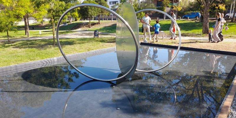 'Dinamisme en l’Espai’ de Miquel Andrino. FOTO: Cristina Cabasés