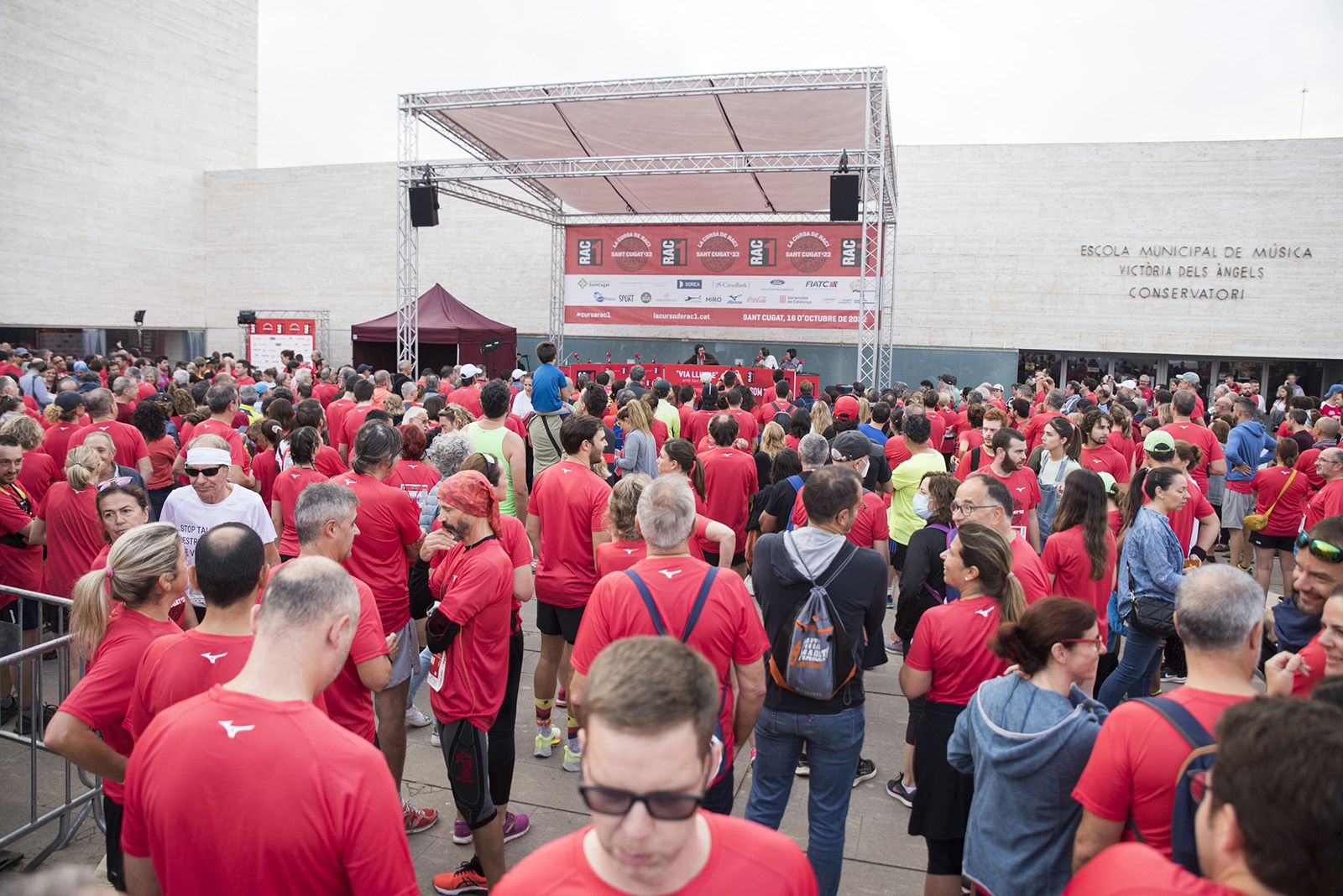 La Cursa de Rac1 a Sant Cugat. FOTO: Bernat Millet.