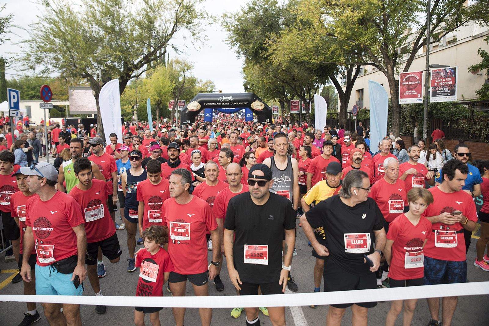 La Cursa de Rac1 a Sant Cugat. FOTO: Bernat Millet.