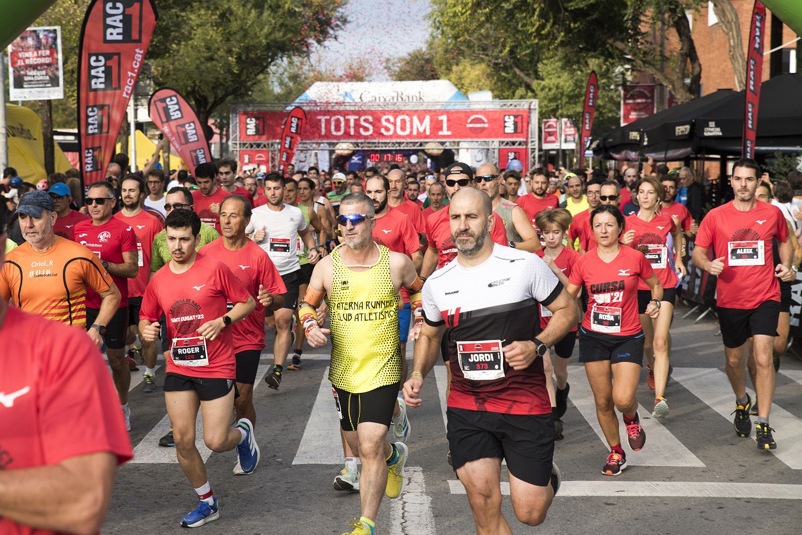 La Cursa de Rac1 a Sant Cugat. FOTO: Bernat Millet.
