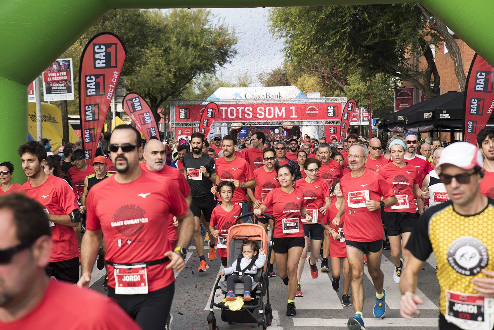 La Cursa de Rac1 a Sant Cugat. FOTO: Bernat Millet.
