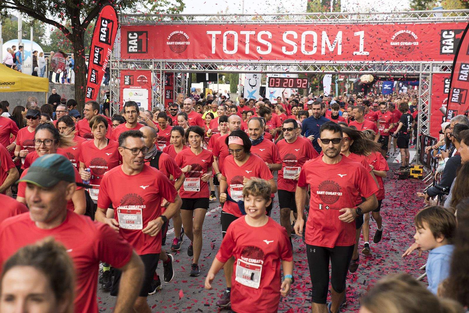 La Cursa de Rac1 a Sant Cugat. FOTO: Bernat Millet.