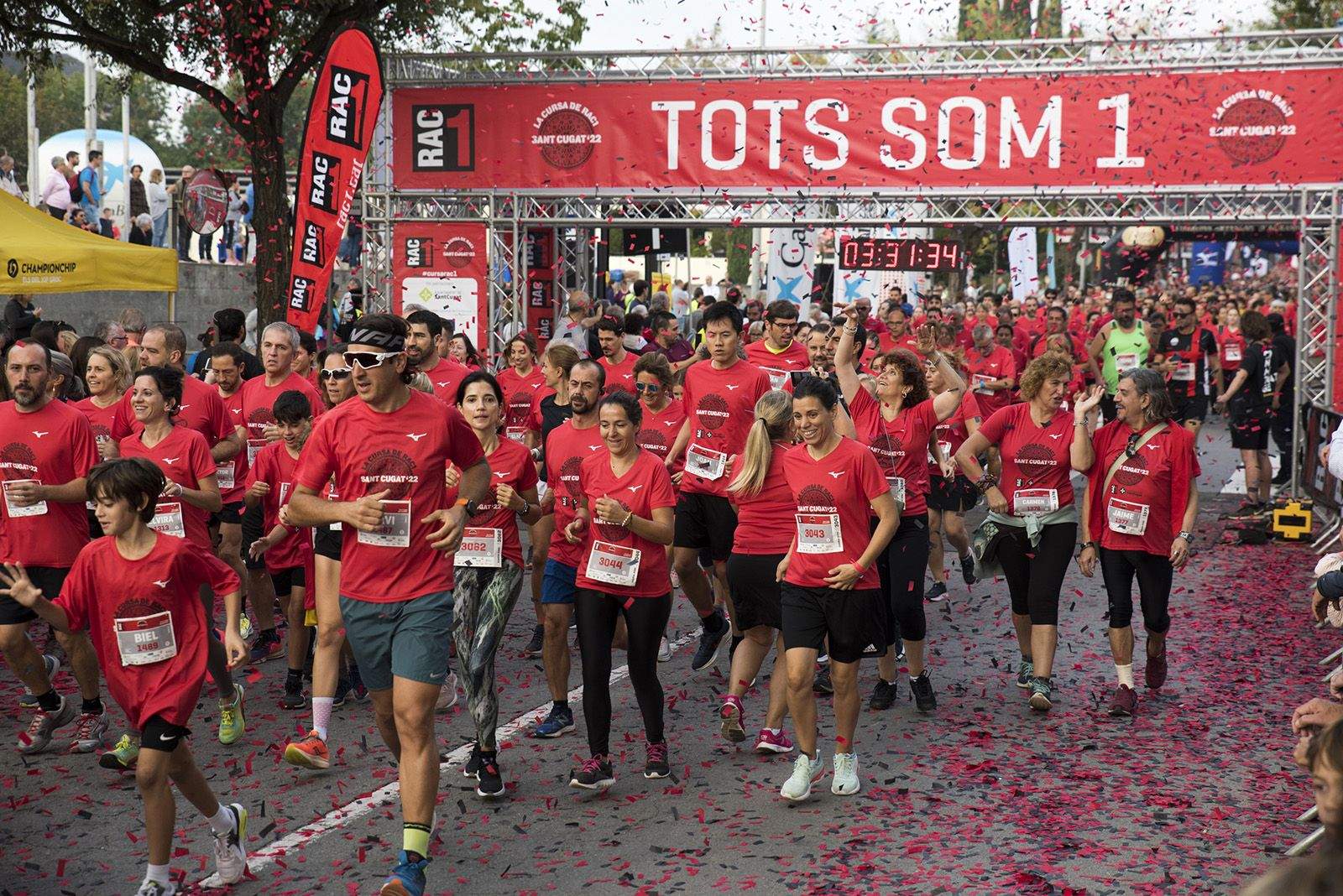 La Cursa de Rac1 a Sant Cugat. FOTO: Bernat Millet.