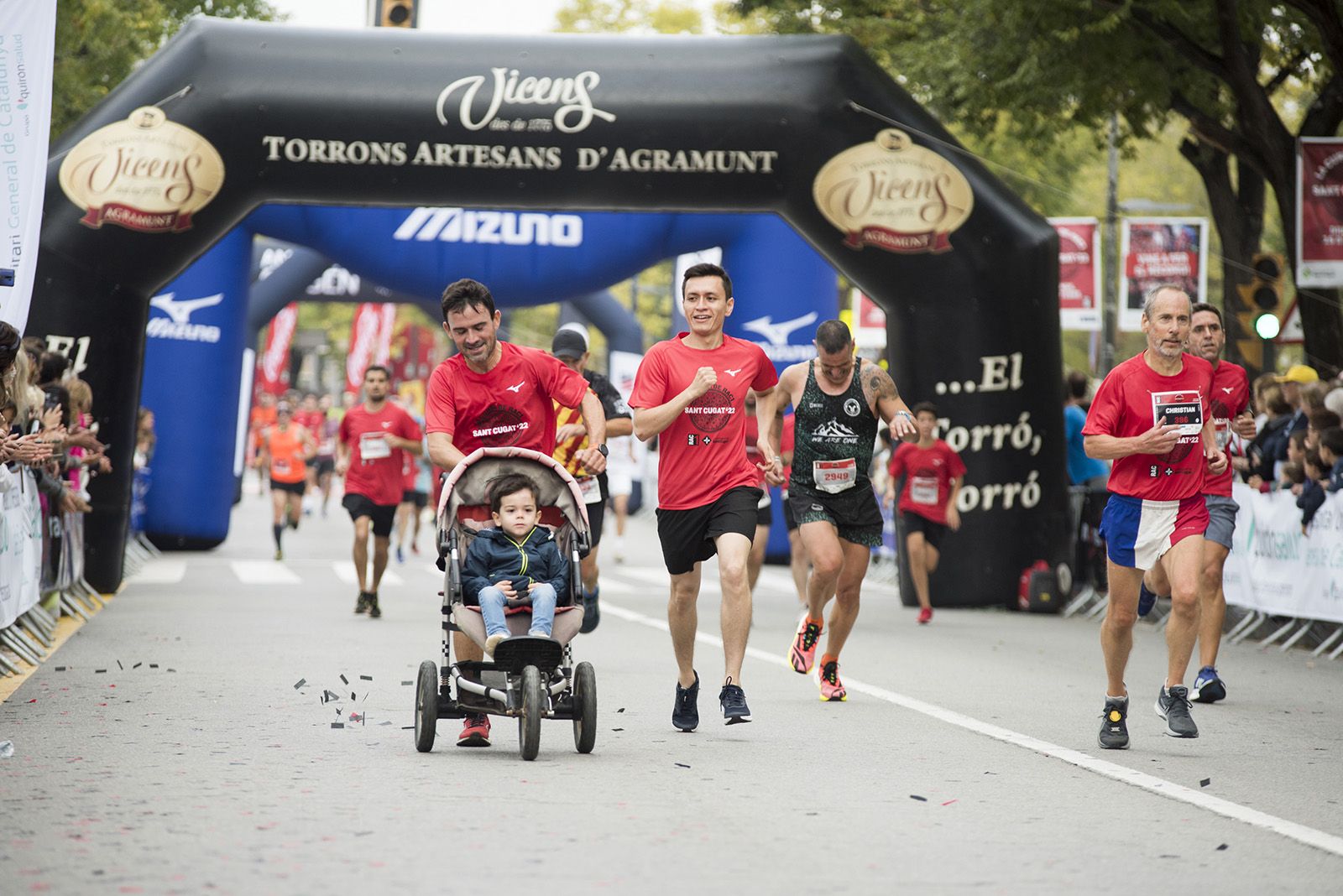 La Cursa de Rac1 a Sant Cugat. FOTO: Bernat Millet.