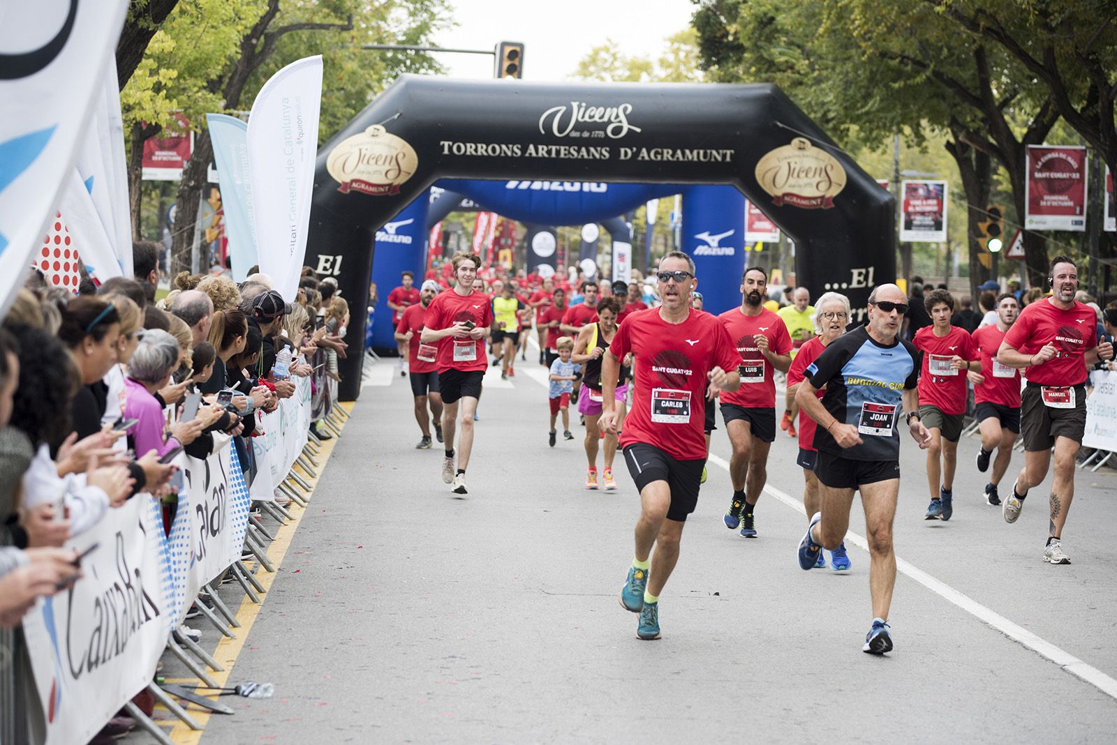 La Cursa de Rac1 a Sant Cugat. FOTO: Bernat Millet.