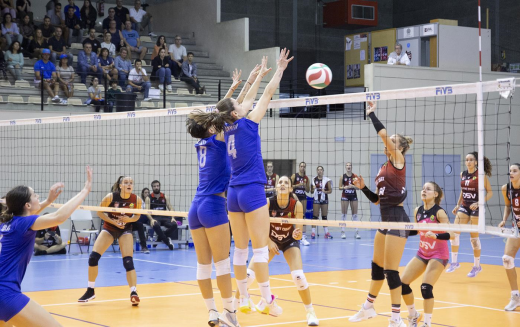 El DSV Club Voleibol Sant Cugat pot jugar els seus 3r play-off al títol. FOTO: RFEVB