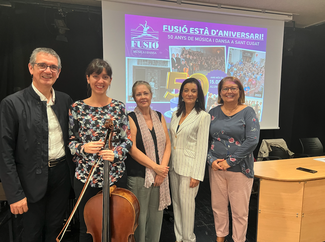 Presentació 50 anys Escola Fusió
