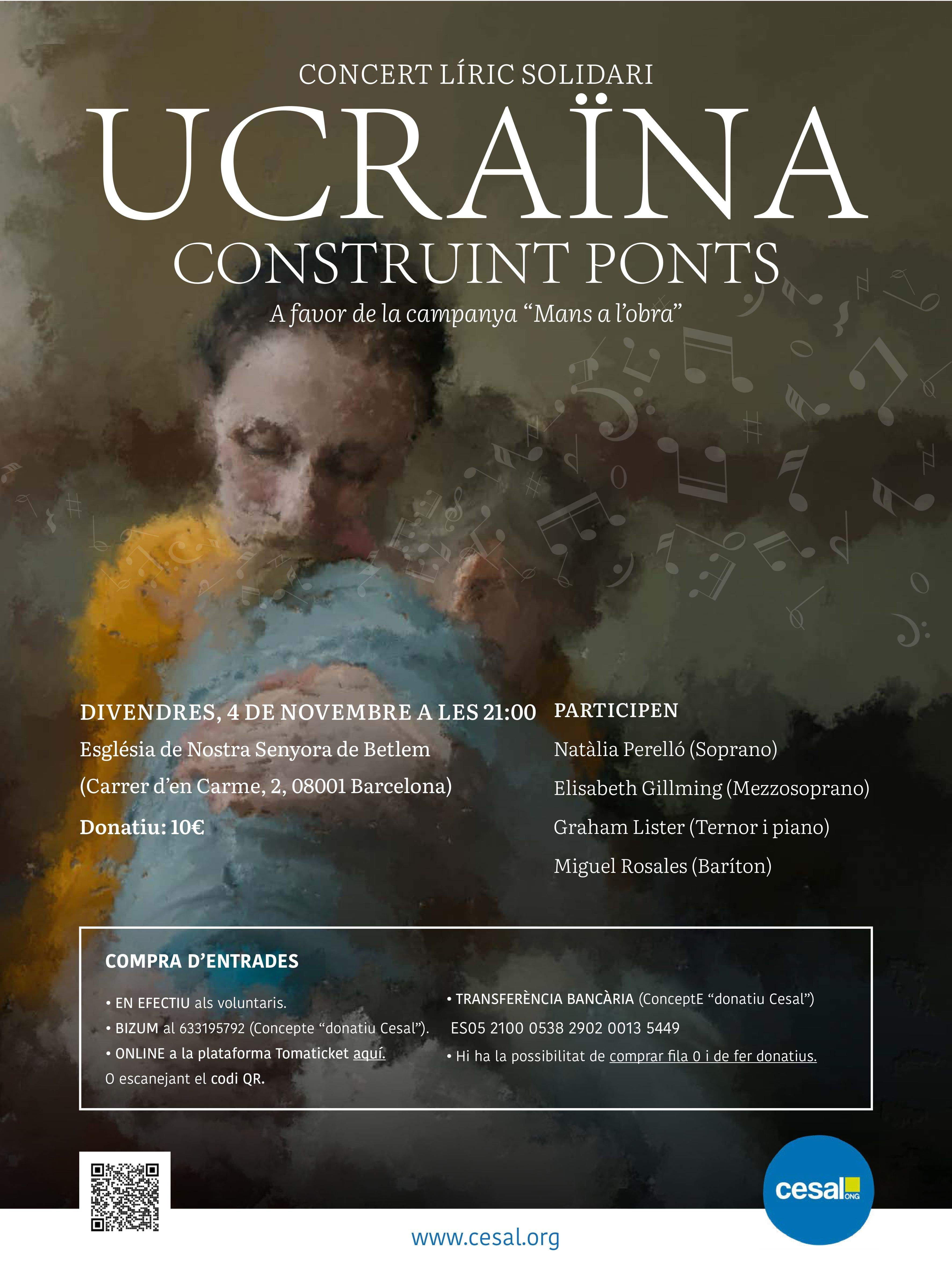 Cartell Concert líric solidari Cartell Concert líric solidari