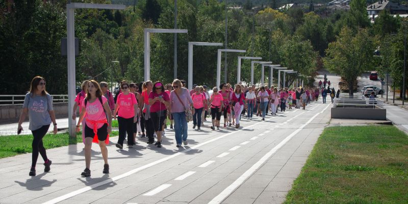 La caminada ha passat per diferents punts FOTO: Samuel Renaud