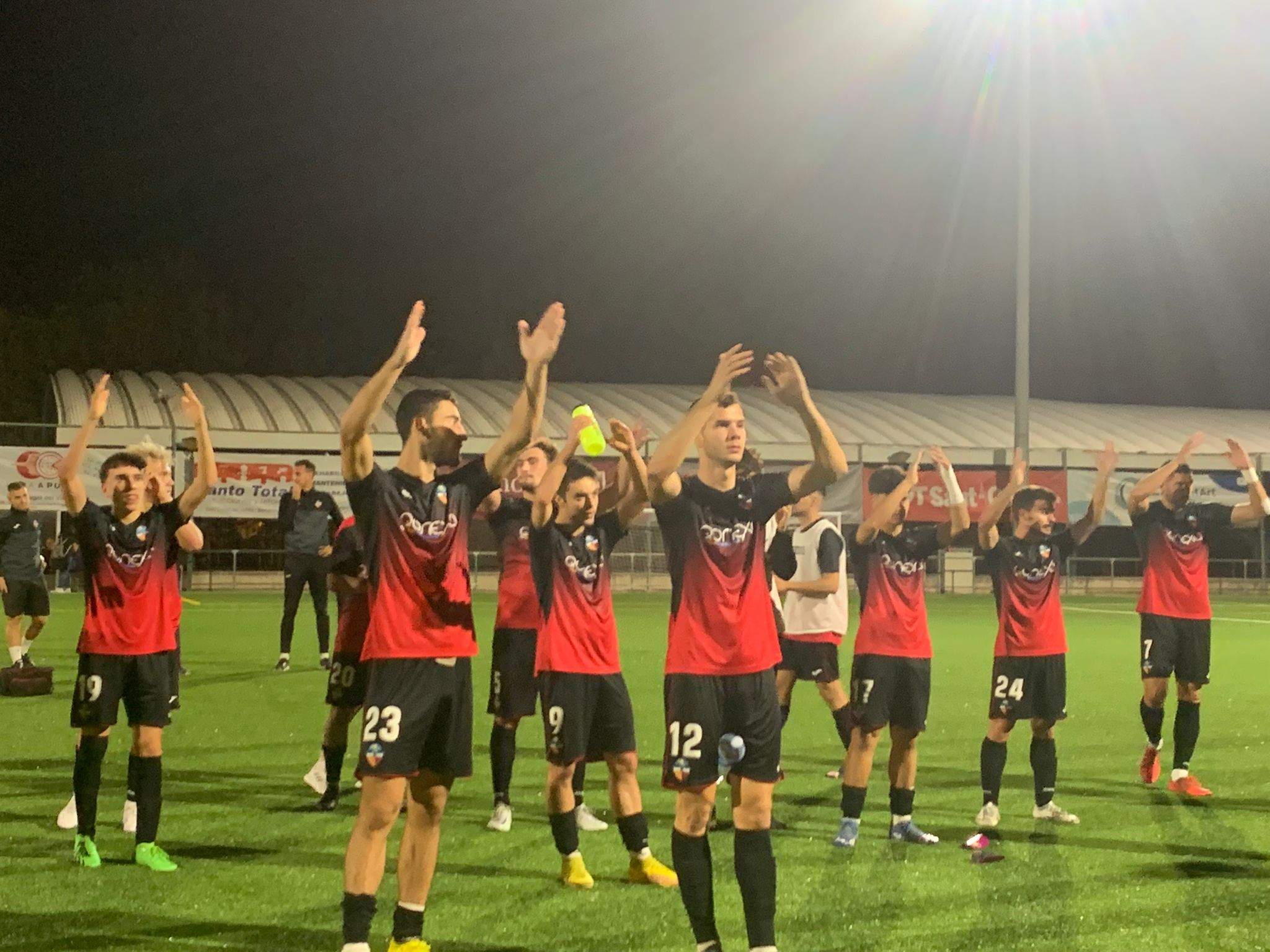 El Sant Cugat FC torna a guanyar, després d'un mes sense...