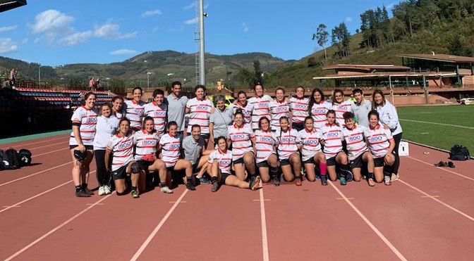 El Rugby Sant Cugat competeix en la màxima categoria estatal. FOTO: Cedida