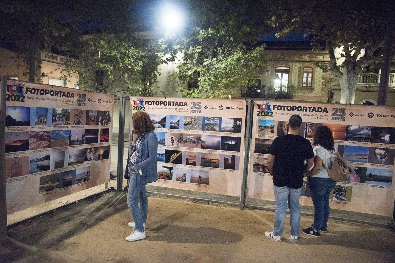 Inauguració exposició TOT Fotoportada 2022. FOTO: Bernat Millet.