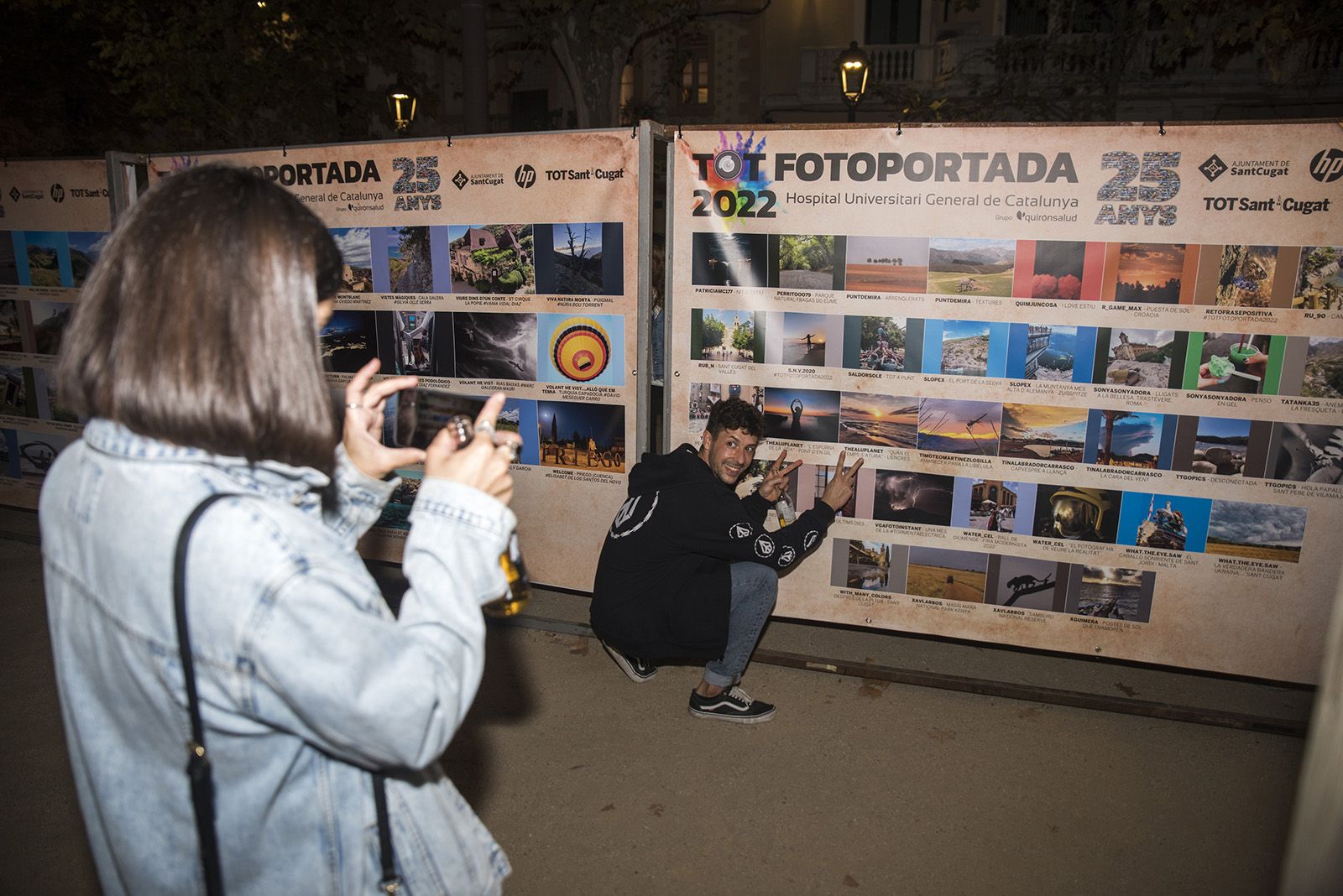 Inauguració exposició TOT Fotoportada 2022. FOTO: Bernat Millet.