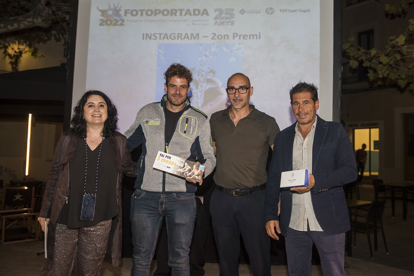 Entrega de premis del TOT Fotoportada 2022. FOTO: Bernat Millet.