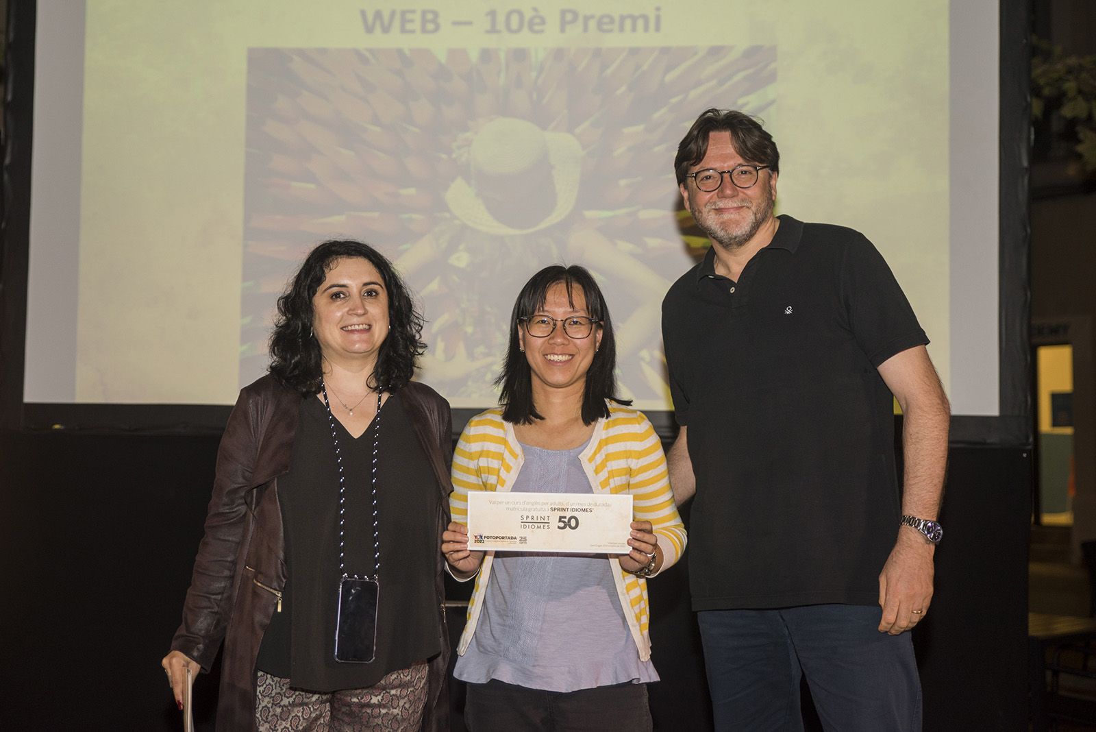 Entrega de premis del TOT Fotoportada 2022. FOTO: Bernat Millet.