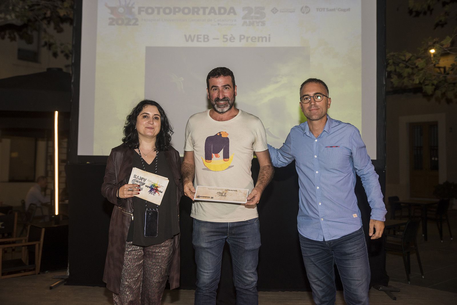 Entrega de premis del TOT Fotoportada 2022. FOTO: Bernat Millet.