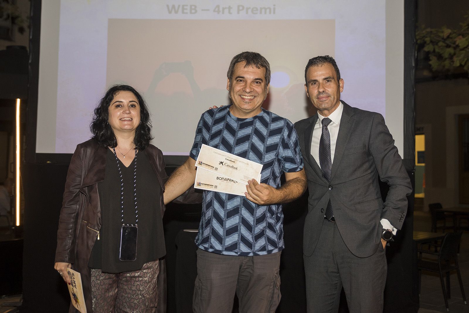 Entrega de premis del TOT Fotoportada 2022. FOTO: Bernat Millet.