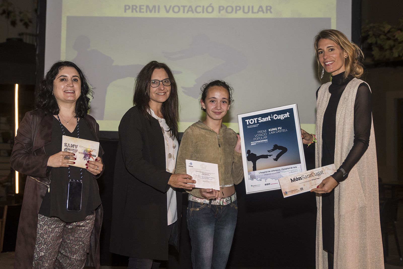 Kung Fu, de Laia Castell Premi votació popular TOT Fotoportada 2022. FOTO: Bernat Millet. 