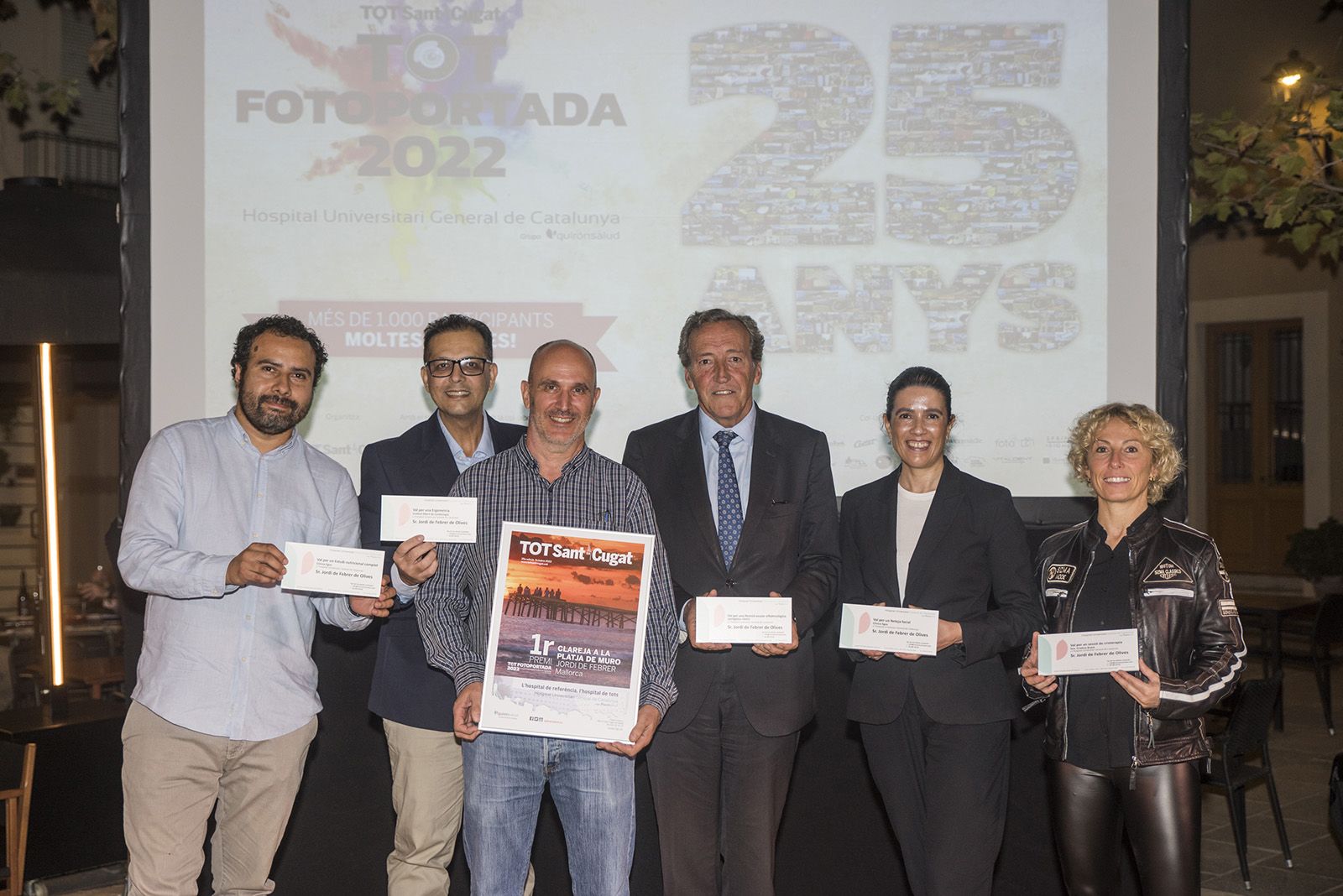 Entrega de premis del TOT Fotoportada 2022. FOTO: Bernat Millet.