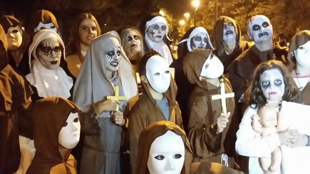 Una edició passada del túnel del Terror a Mira-sol. FOTO: Cedida