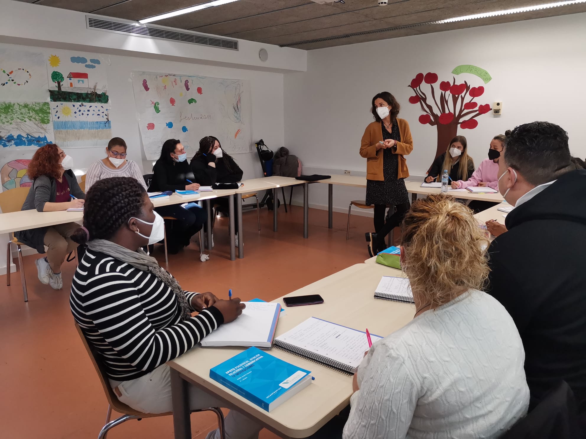 Formació impartida per docents de Catalònia Fundació Creactiva. FOTO: Cedida