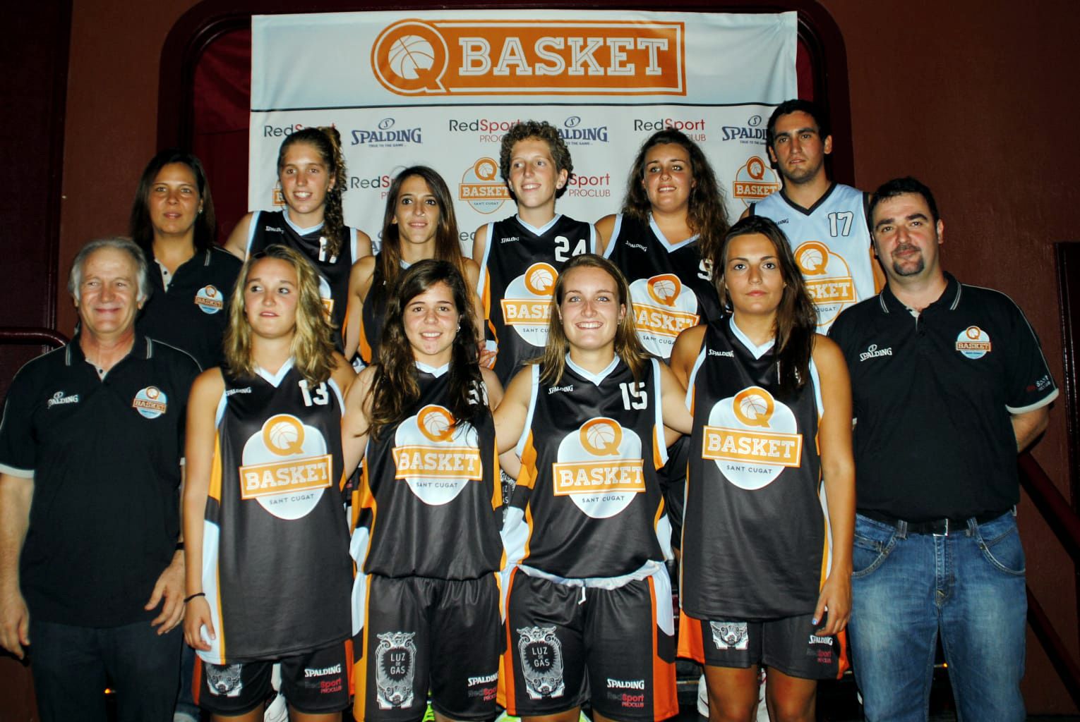 El primer equip femení del Qbasket Sant Cugat va competir en la 3a Catalana. FOTO: Cedida